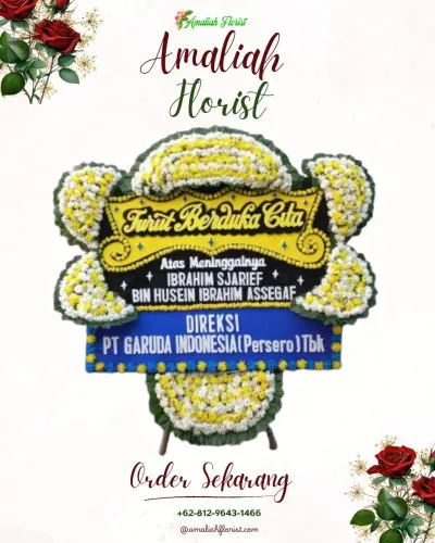 Papan Bunga Duka di Wiru